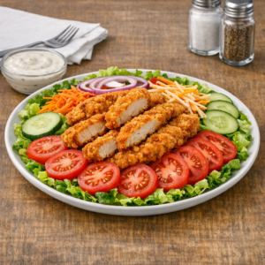 Crispy Chicken Salad