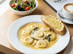 Creamy Butter Ravioli
