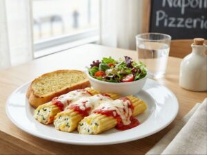 Manicotti w/ Ricotta & Egg