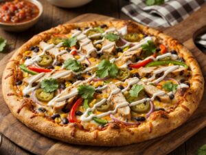 Southwestern Chicken Pizza