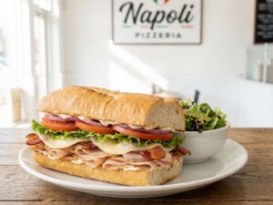 Triple Deckers Turkey + salad