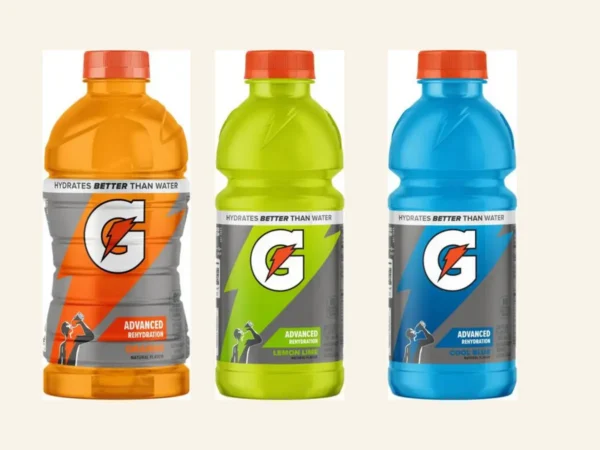 Gatorade 20 oz bottles in assorted flavors