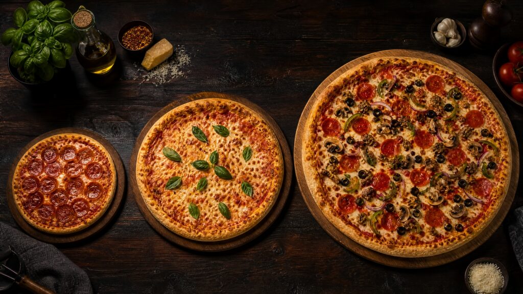 Pizza Size Guide: How Many Slices Do You Need? | The Napoli Corner Las Vegas