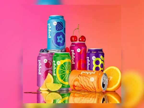 Poppi 12 oz cans in assorted flavors